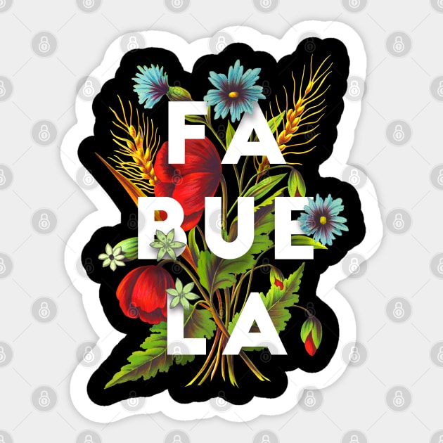 Fabuela Sticker by JayD World